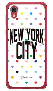 NYC �}���`�n�[�g�h�b�g�z���C�g �i�\�t�gTPU�N���A�j design by Moisture Android One S5 Y!mobile SECOND SKIN android one s5 �P�[�X android one s5 �J�o�[ �A���h���C�h����s5 �P�[�X �A���h���C�h����s5 �J�o�[ andro