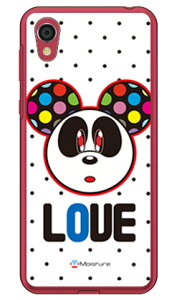 Love Panda �u���b�N�h�b�g �i�N���A�j design by Moisture Android One S5 Y!mobile SECOND SKIN android one s5 �P�[�X android one s5 �J�o�[ �A���h���C�h����s5 �P�[�X �A���h���C�h����s5 �J�o�[ androidones5 �P�[�X andro