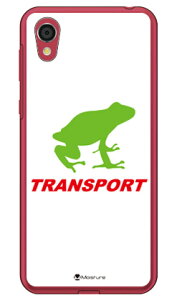 TRANSPORT FROG �z���C�g×���b�h �i�N���A�j design by Moisture Android One S5 Y!mobile SECOND SKIN android one s5 �P�[�X android one s5 �J�o�[ �A���h���C�h����s5 �P�[�X �A���h���C�h����s5 �J�o�[ androidones5 �P�[�X