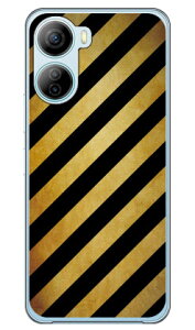 Cf LTD �u���b�N×�S�[���h�R���N�V�����V���[�Y �X�g���C�vA (�N���A) Libero 5G IV A302ZT Coverfull �{�� �ی� �n�[�h�P�[�X �X�}�z�J�o�[�@��������