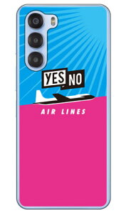 YESNO AIR LINES �T�b�N�X�u���[×�s���N (�N���A) nubia S 5G A403ZT YESNO �{�� �ی� �n�[�h�P�[�X �X�}�z�J�o�[�@��������