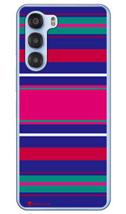 Moisture Stripe �u���[ (�N���A) design by Moisture nubia S 5G A403ZT SECOND SKIN �{�� �ی� �n�[�h�P�[�X �X�}�z�J�o�[�@��������