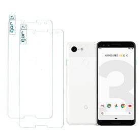 強化ガラスフィルム Google Pixel3 2枚セット グーグル ピクセル3 gor 正規品 旭ガラス 画面保護 硬度9H 指紋防止 気泡防止 撥油性 スクリーンプロテクター 液晶フィルム