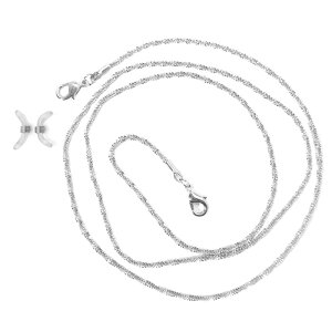 合金 ネックレス メガネチェーン メガネストラップ グラスコード 紛失防止 落下防止 軽量 アクセサリー レディース マスクストラップ イヤホン airpods pro