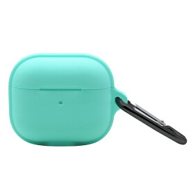 AirPods3 MagSafe充電対応 イヤホンケース エアーポッズ3 ケース 第三世代 カバー ソフト 柔軟 耐衝撃 保護 カラビナ付き ワイヤレス充電対応 シリコン
