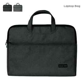 トートバッグ ビジネス パソコンポーチ ファスナー開閉 撥水 タブレット収納 通勤 通学 大容量 ノートパソコン ブリーフケース 14インチ 15.6インチ 軽量 丈夫