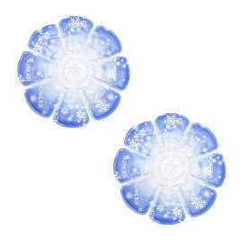 保冷剤 熱中症対策 冷却 帽子用アイスハット 2個セット ヘッドクール 涼しさ持続 まつり 花火大会 キャップ ヘルメット 農作業 工事現場 自転車 スポーツ ひんやり 暑さ対策 28℃以下で自然凍結 夏