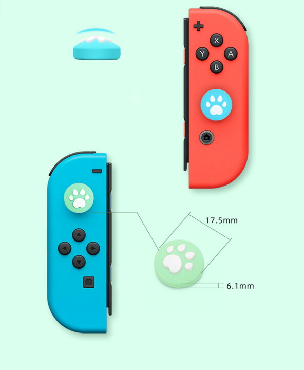 楽天市場】4個セット 任天堂 Nintendo Switch Switch Lite Switch 有機ELモデル アナログスティックカバー 可愛い猫の爪 ニンテンドー スイッチ ライト Joy-Con 保護カバー 猫 肉球 L/Rジョイスティック アシストキャップ 親指グリップキャップ ジョイスティック ... 楽天市場】4個セット 任天堂 Nintendo Switch Switch Lite Switch 有機ELモデル アナログスティックカバー 可愛い猫の爪 ニンテンドー スイッチ ライト Joy-Con 保護カバー 猫 肉球 L/Rジョイスティック アシストキャップ 親指グリップキャップ ジョイスティック ...