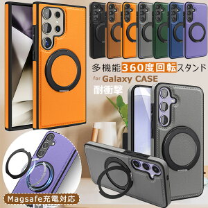 360°]Ot Samsung galaxy S24Ultra S23Ultra S22Ultra S25Ultra MagSafeΉ OX^h ϏՌ MNV[ s25 X}zP[X galaxy S24 X}zJo[ cu u galaxy S23P[X galaxy S22Jo[ 