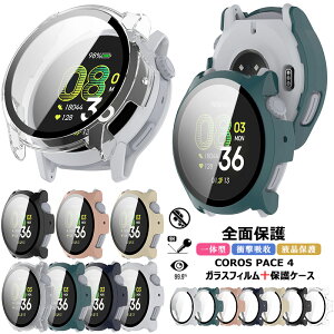 For COROS�i�J���X�j PACE 4 �P�[�X �t�B����+PC�t���[�� �J�o�[ COROS PACE 4 �P�[�X �K���X�t�B���� �N���A COROS PACE4 �ی�J�o�[ COROS�Ή� �J���X�Ή� PACE4�Ή� PACE 4 �S�� �t���ی� �t�B���� COROSPACE4 