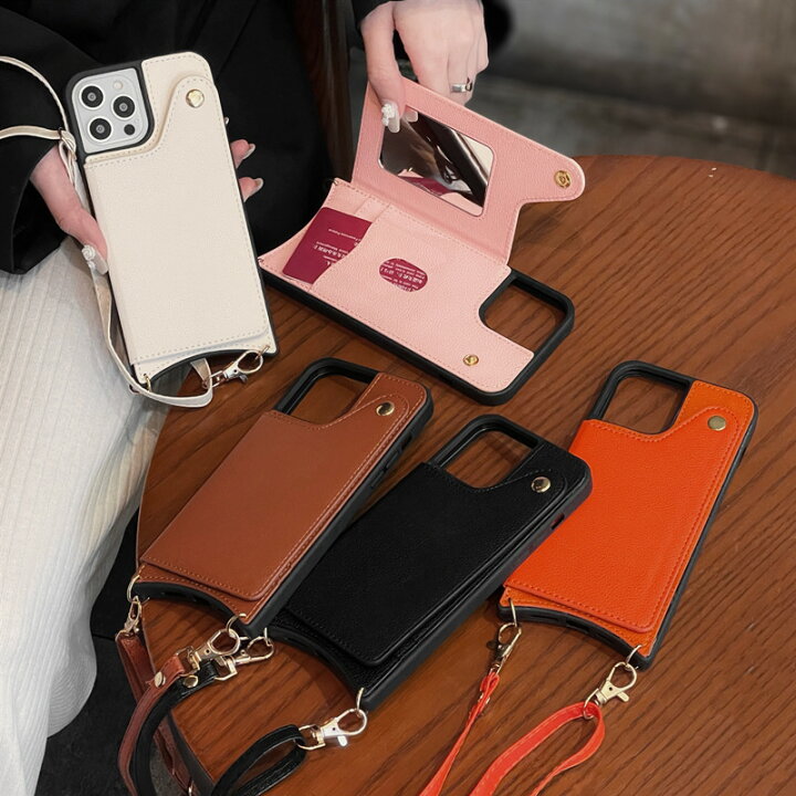 楽天市場 ミラー カード収納 ストラップ付きiphone ケース おしゃれ Iphone13 Pro Iphone12 13 Xr ケース ミラー 鏡付き Iphone11 ケース アイフォン13 12 Mini Pro Max 11pro 11 Xr Xs Max 8 Se 22 スマホケース 首掛け 肩掛け ショルダー ネックストラップ 男子