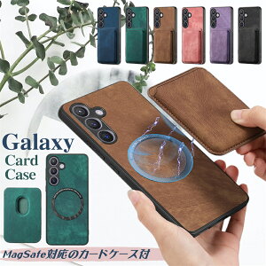 MagSafe�Ή� �J�[�h�E�H���b�g�t�� Galaxy 2in1 Case Galaxy A36 S24FE S25 S23 FE S22 S21 S26 Ultra 5G �P�[�X �J�o�[ �}�O�Z�[�t Mag Safe �J�[�h�P�[�X �M�����N�V�[ A55 S23FE A54 A53 A52 A32 5G �g�уP�[�X �X�}�z�P�[
