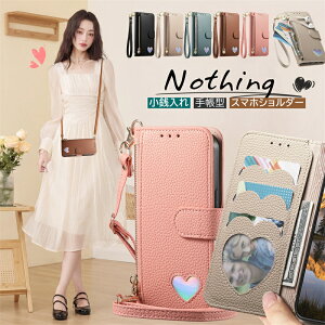 �I�[�����̃n�[�g Nothing CMF Phone 2 Pro �P�[�X �蒠�^ �V�����_�[ �i�b�V���O�t�H�� 3A 2a plus CMF Phone2 Pro Phone1 �X�}�z�V�����_�[�P�[�X �J�[�h���[ ���킢�� ������� �ϏՌ��z�� Nothing Phone 3a Pro 