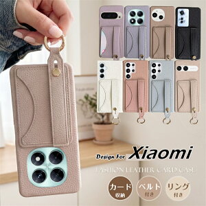 �X�}�z�x���g�t�� Redmi12�P�[�X Xiaomi 15T Pro �X�}�z�P�[�X �w�ʃ|�P�b�g �J�[�h�P�[�X �J�[�h�z���_�[ �V���I�~ ���b�h�~�[ �m�[�g Redmi Note 14 13 15 Pro + �v���X plus 5G �P�[�X �J�o�[ ��l ���� 