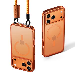 CASEKOO�y�X�g���b�v�\���EMagsafe�Ή��z iPhone 17 Pro Max �p �P�[�X �N���A �B���o�b�N�� �ő�25W�}���[�d�Ή� �ϏՌ� ���ϋv�� ���� ���ϖh�~ �X�}�z �X�g���b�v �n���h�X�g���b�v�t�� ���������h