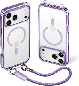 �ƊE���X�g���b�v�\�� Magsafe�Ή� LINKOO iPhone 17 17Pro 17 Pro Max �P�[�XiPhone 16 16Pro 16 Pro Max �P�[�X �N���A �B���o�b�N���ϏՌ� ���ϋv�� ���ϖh�~ �X�}�z�X�g���b�v �n���h�X�g���b�v�t�� iphone�P