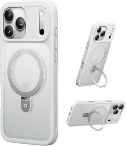 �y11�N�̏��S�J�� ���ϋv�X�^���h�\���zCASEKOO for iPhone17 17e 16e �P�[�X iPhone17Pro 17 Pro max iPhone 16Pro �P�[�X iPhone 15Pro iPhone 14 / 13 Pro�P�[�X 3�{�ČRMIL�K�i �ϏՌ��^MagSafe�Ή� �B���X�^���h �c����