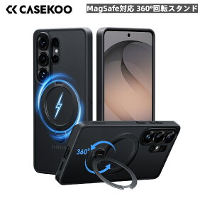 �y�ő�1,000�~OFF�N�[�|���{�|�C���g10�{�z����CASEKOO ���c�����E�p�x���R���� Samsung Galaxy S26 Ultra �Ή� �P�[�X �ČRMIL�K�i�ϏՌ� MagSafe�Ή� ���ϋv�� �w��h�~ ���ϖh�~