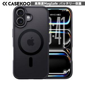 �y15%OFF�N�[�|���zCASEKOO ������MagSafe�Ή� iPhone18 Pro 18 Pro max iPhone17 �P�[�X iPhone17e iPhone16e iphone16 �P�[�X OISafe �ϏՌ� ����~�� �w��h�~ �ČRMIL�K�i �}�b�g�d�グ �}�O�l�b�g���� ��� �X�g���b