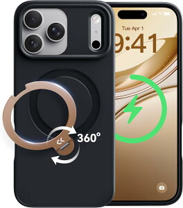 �y�V���i�����L�O 3000�~OFF�J�Ò��zCASEKOO iPhone 16 Pro iPhone 17 Pro iPhone 17 ProMax�p �P�[�X 360�x��]�X�^���h ���c���� �ϏՌ� MagSafe�Ή� ����~�� �}�b�g�d�グ ���ϖh�~ ���C�����X�[�d�Ή� �X�g