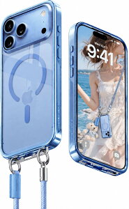 �u�X�g���b�v���ɂ͍ŋ��vCASEKOO �ƊE���X�g���b�v�\�� �����ʂ�㎿�� iPhone18 Pro 18 Pro max iPhone 17 17Pro 17 Pro Max iPhone 16 16Pro 16 Pro Max �P�[�X �N���A �B���o�b�N���ϏՌ� ���ϋv�� ���ϖh�~ �n��