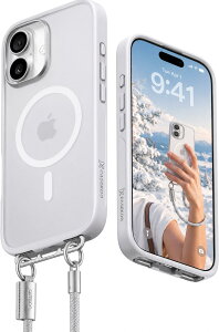 �u�X�g���b�v���ɂ͍ŋ��v�w��h�~ CASEKOO �ƊE���X�g���b�v�\�� �㎿�ȃ}�b�g�� iPhone18pro �P�[�X iPhone18ProMax iPhone 17/17Pro/17 Pro Max iPhone16/16Pro/16 Pro Max �P�[�X �B���o�b�N���ϏՌ� ���ϋv�� �n