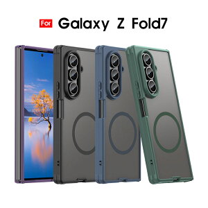 X}zP[X Galaxy Z Fold7P[X magsafeΉP[X }bg  galaxy z fold7P[X ςɂ MNV[ Z Fold7 Jo[  h~ MNV[Z tH[h7 SC-56F SCG34 gуJ