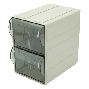 �J�Z�b�^�[ A5�T�C�Y�ȉ�(W125×D192×H186mm)���o�㉺2�i �N���A�[