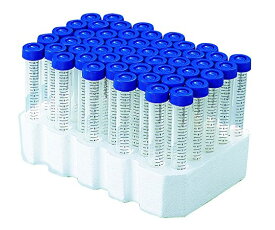 プラスチックチューブ PP 15mL プラグシール 1箱（50本×10袋入）