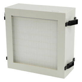 S型排気ファンオプション（活性炭・除塵フィルターユニット）HEPAフィルターユニット