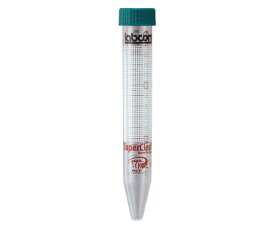 遠沈管　スーパーシールキャップ　15mL　1ケース（2ラック（25本／ラック）／箱×10箱入）