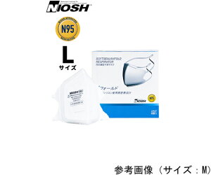 Niosh�F�؁@Softseal�@Vfold�@N95�}�X�N�i�܂��݌^�j�@L�@10����×30��