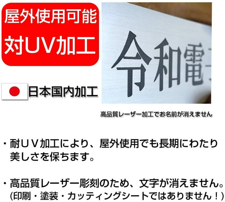 高価値セリー 表札 プレート 玄関 おしゃれ ゴールド シルバー 100mm 100mm 1 5mm厚 貼付タイプ マンション 戸建て 扉 屋外 ポスト 門柱 両面テープ付 Dsj01 Discoversvg Com