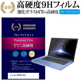 ＼0と5のつく日はP10倍／ 工人舎 PM1WX16SA [4.8インチ] 機種で使える 強化 ガラスフィルム と 同等の 高硬度9H ブルーライトカット 光沢タイプ 改訂版 液晶保護フィルム メール便送料無料