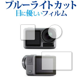 DJI Osmo Action (メイン用 サブ用 レンズ用) 専用 ブルーライトカット 反射防止 液晶保護フィルム 指紋防止 液晶フィルム メール便送料無料