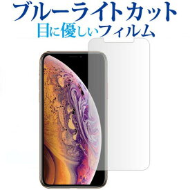 apple iPhone XS専用 ブルーライトカット 反射防止 液晶保護フィルム 指紋防止 液晶フィルム メール便送料無料