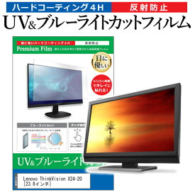 ＼25日はポイント10倍!!／ Lenovo ThinkVision X24-20 [23.8インチ] 機種で使える ブルーライトカット 反射防止 指紋防止 液晶保護フィルム メール便送料無料