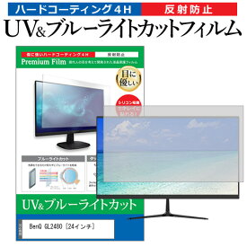 ＼5日はポイント最大5倍／ BenQ GL2480 [24インチ] 機種で使える ブルーライトカット 反射防止 指紋防止 液晶保護フィルム メール便送料無料