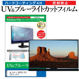 ＼0と5のつく日はP10倍／ オリオン HSX32-31S [32インチ] 機種で使える ブルーライトカット 反射防止 指紋防止 液晶TV 保護フィルム メール便送料無料