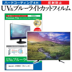 ＼毎月1日はP5倍／ maxzen J19SK02 [19インチ] 機種で使える ブルーライトカット 反射防止 指紋防止 液晶TV 保護フィルム メール便送料無料