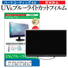 ＼25日はポイント10倍!!／ 東芝 REGZA 55Z740XS 55インチ 液晶 テレビ 保護フィルム ブルーライトカット 55型 反射防止 パネル 画面 モニター 破損 防止