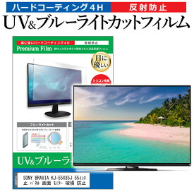 SONY BRAVIA KJ-55X85J 55インチ 液晶 テレビ 保護フィルム ブルーライトカット 55型 反射防止 パネル 画面 モニター 破損 防止 jgs bgt 互換品