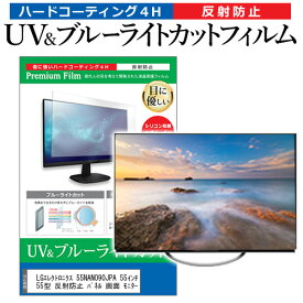 LGエレクトロニクス 55NANO90JPA 55インチ 液晶 テレビ 保護フィルム ブルーライトカット 55型 反射防止 パネル 画面 モニター