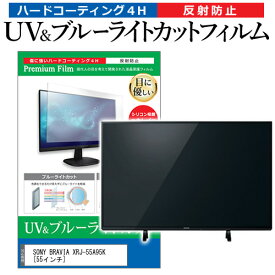 SONY BRAVIA XRJ-55A95K [55インチ] 保護 フィルム カバー シート ブルーライトカット 反射防止 指紋防止 テレビ用 液晶保護フィルム メール便送料無料