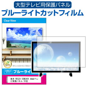 東芝 REGZA 55M540X 液晶テレビ保護パネル 55型 ブルーライトカット テレビ保護パネル 55インチ 保護 フィルム 画面 モニター 破損 防止 有機ELテレビ UV 保護 テレビガード 薄型 カバー