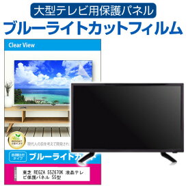 東芝 REGZA 55Z670K 液晶テレビ保護パネル 55型 ブルーライトカット テレビ保護パネル 55インチ 保護 フィルム 画面 モニター 破損 防止 有機ELテレビ UV 保護 テレビガード 薄型 カバー