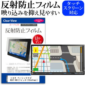 ＼0と5のつく日はP10倍／ トヨタ カーナビ ベーシックナビ NSCT-W61 [7インチ] 反射防止 ノングレア 液晶保護フィルム 保護フィルム メール便送料無料