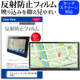 ＼スーパーSALE 開催中／ アルパイン ビッグX X9Z-NT-AM [9型] 機種で使える 反射防止 ノングレア 液晶保護フィルム 保護フィルム メール便送料無料