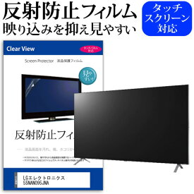 ＼0と5のつく日はP10倍／ LGエレクトロニクス 55NANO95JNA 55インチ 液晶 テレビ 保護フィルム 反射防止 55型 アンチグレア パネル 画面 モニター 破損 防止