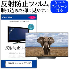 YAMAZEN キュリオム DPTV-L170(B) [17インチ] 保護 フィルム カバー シート 反射防止 ノングレア テレビ用 液晶保護フィルム メール便送料無料